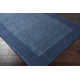 Dolma Handmade Loomed Wool Navy/Dark Blue Rug