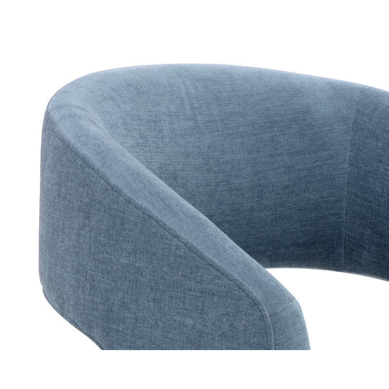 Palau Upholstered Arm Chair, Blue