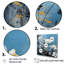 Minimalisme blanc sur fond blanc et bleu sur toile-1689917406-1727169452