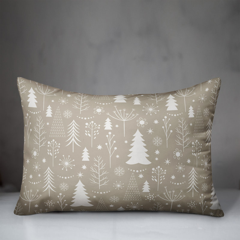 Geometric Throw Pillow, Polyester/Polyfill