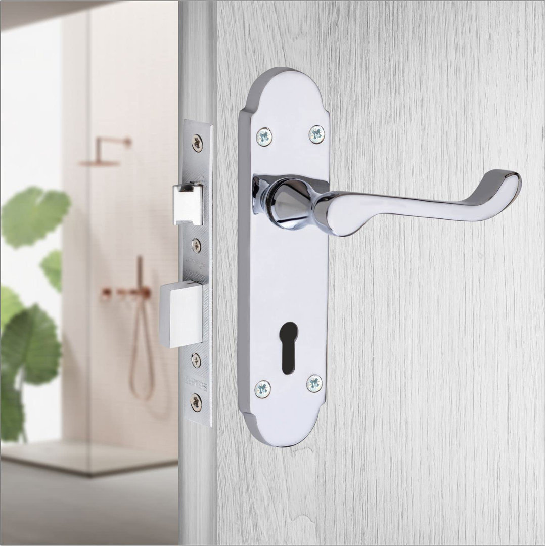 Scroll Door Handles Lever Lock