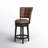 Bittu Swivel Upholstered Counter Stool with Solid Wood Frame-107054714-130695460