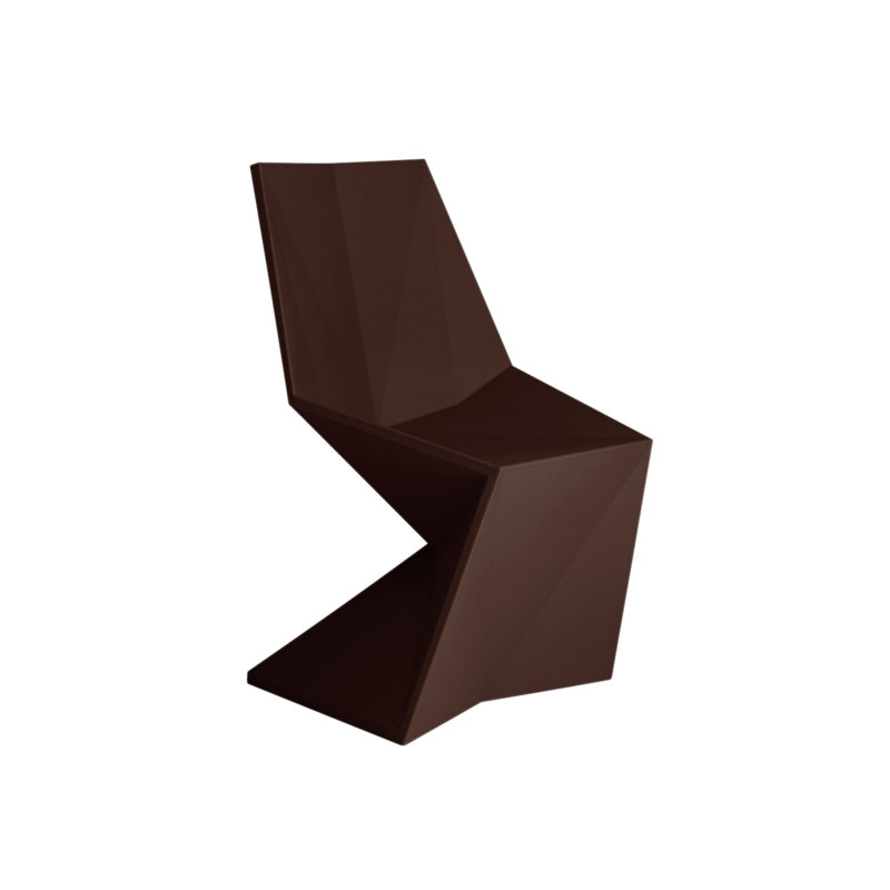 Outdoor Dining Side Chair, Bronze