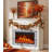 51" Electric Fireplace With Mantel