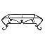 Table basse rectangulaire 72 po Mesquite