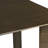 Midtown Reade Brass Outdoor Accent Table