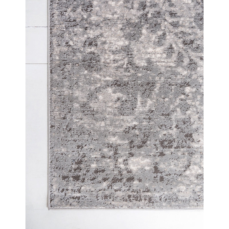 Geddis Ikat Indoor Rug, Rectangle 9' x 12'