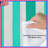 Turquoise Vertical Stripes Comforter-128548206