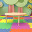 Table d'activités ronde Goddard 45 po en plastique, hauteur réglable - Table scolaire pour 4 enfants-7165830-49248678