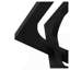 Table d'appoint en bois massif ACACIA, brun et noir