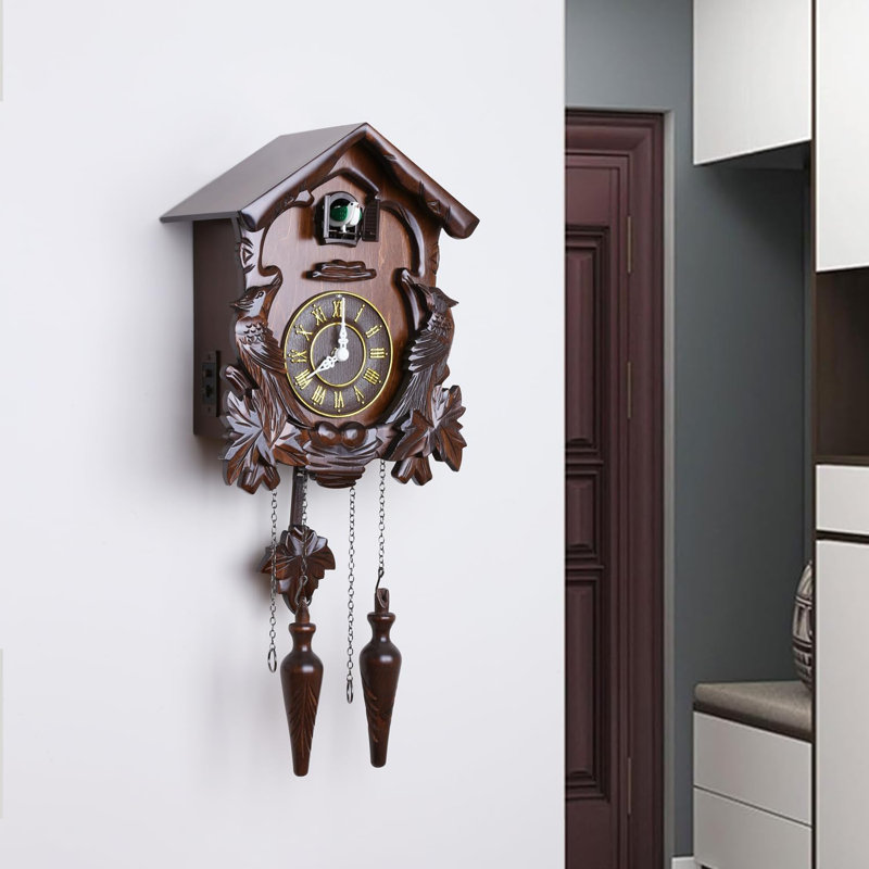 Cuckoo Clock, Large Retro Wall Clock