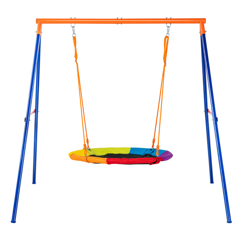 Ensemble de balançoires en acier avec 1 balançoire (s) VEVOR