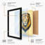 Noble Lion Rustic - Framed Print-783221315-783221325