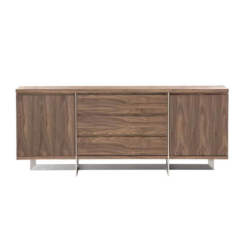 Remi 71'' Sideboard, Natural Walnut