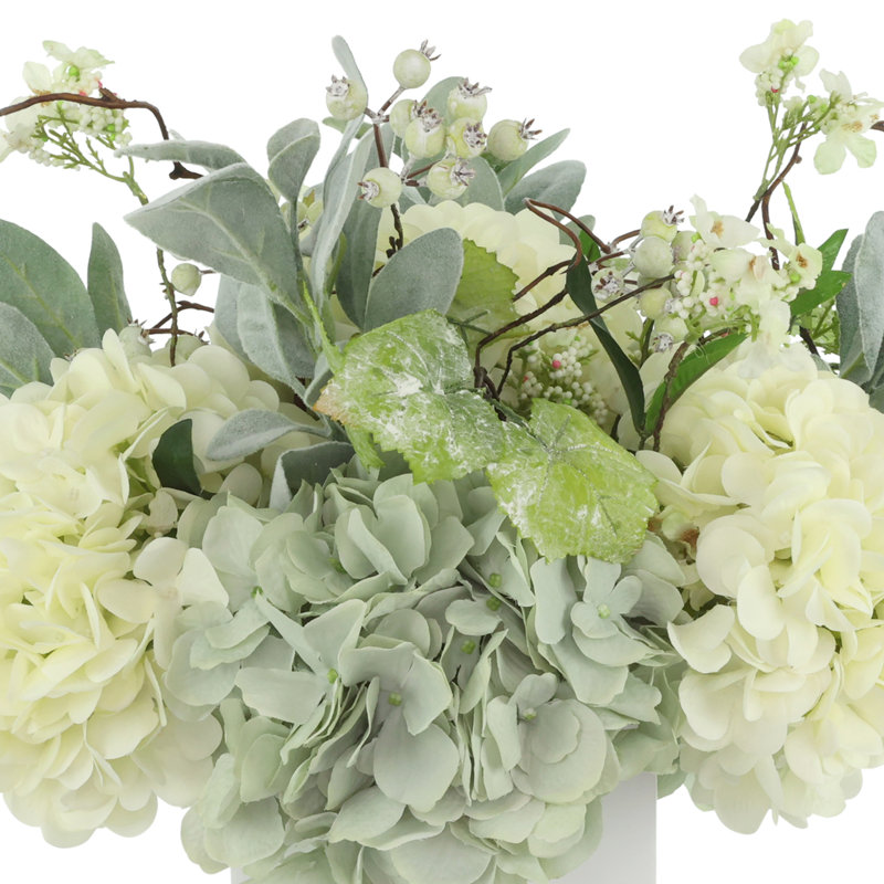 Hydrangea And Berry Arrangement