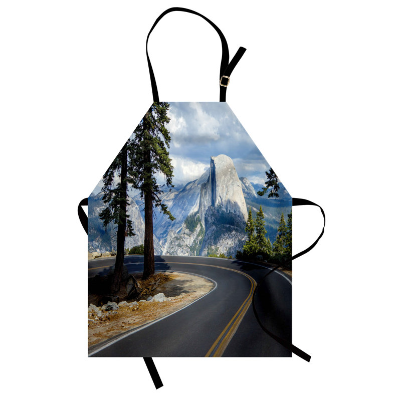 No Pattern Bib Apron