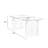 Brown Rectangular Solid Wood Dining Table-1171742649-1171742652
