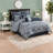 Luxury Bedding Sets King, Polyester Jacquard Damask For Modern Home
