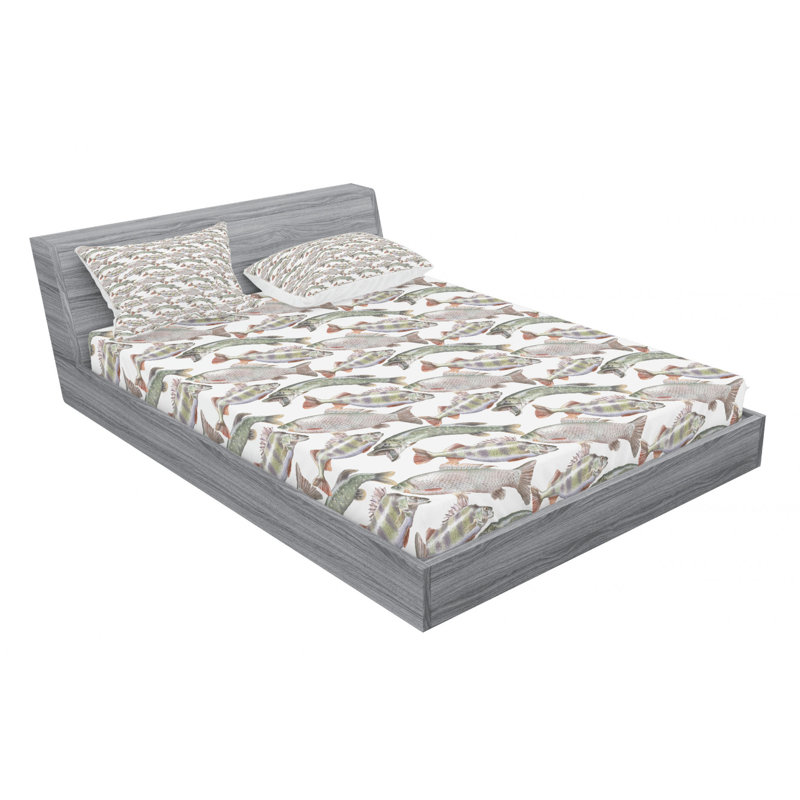 Microfiber Sheet Set, Full Sheet Set with Fitted Sheet