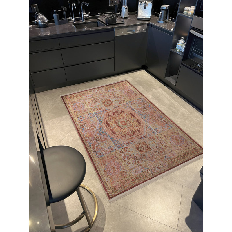 Tapis rectangulaire Villo, Rectangle 2 pi 8 po x 5 pi