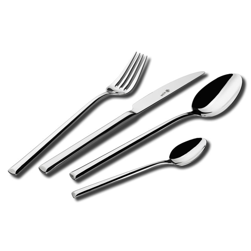 24-Piece Vivendi 18/10 Stainless Steel Cutlery Set for 6 People