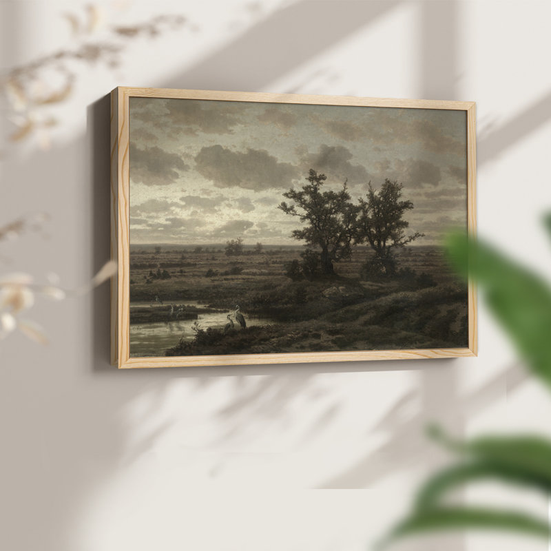 Paysages rétro-CD XXI - reproduction encadrée