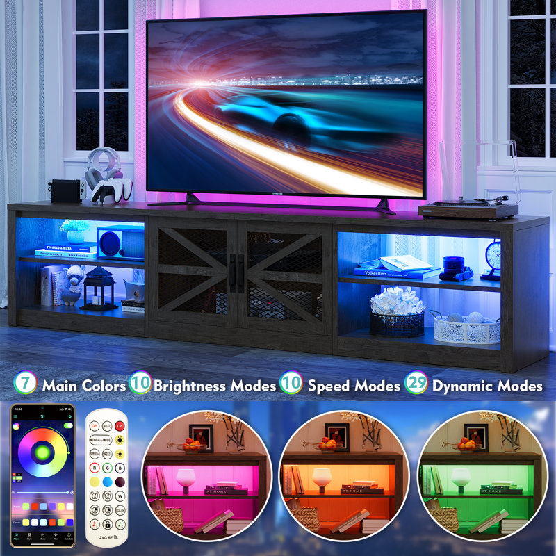 LED TV Stand for 75-90 Inch TVs | Modern Design