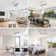 52" 3 -ABS-Blade White Propeller Modern Ceiling Fans with Remote Control