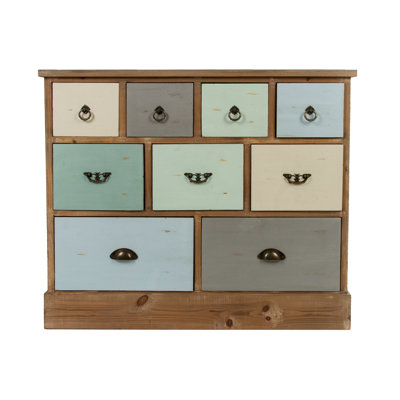 Tacoma 90 cm W Chest of 9 Drawers