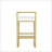 2PCS Velvet Bar Stools With Gold Metal Legs-1918339066-1918339070