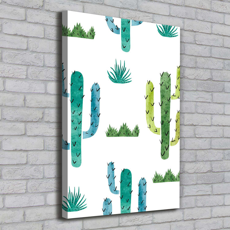 Cacti - Wrapped Canvas Print