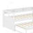Daybed With 2 Trundles, Storage Shelves, 1 Light For Free And USB Charging Design-1210695373