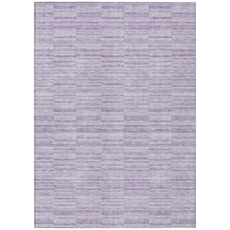 Colier Striped Indoor / Outdoor Rug, Rectangle 5' x 7'6"