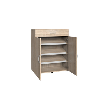 Multi-Room Concept 12 Pair Shoe Storage Cabinet