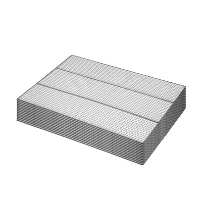 20 X 33.5 Stainless Steel Mesh Trays