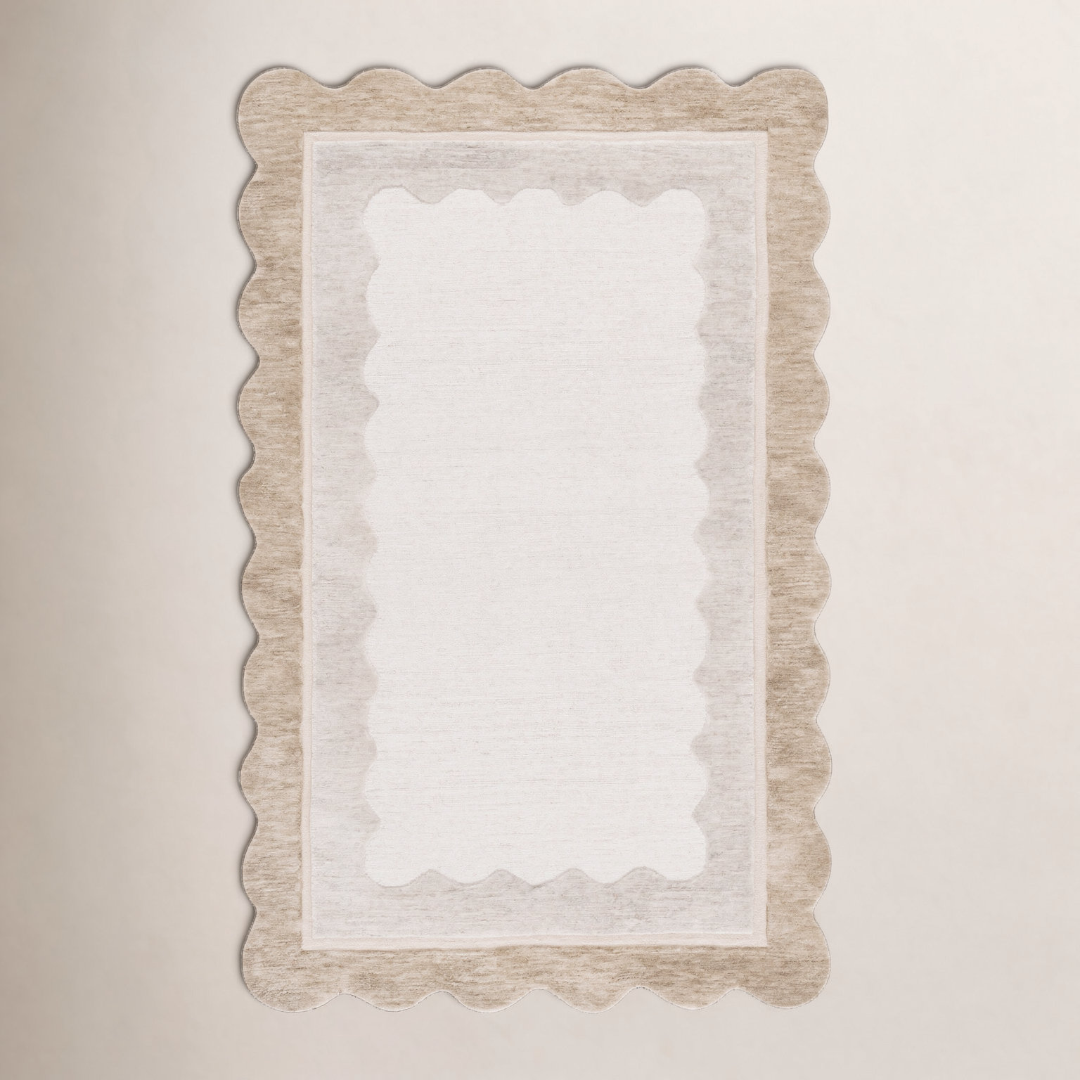 Hand-Tufted Wool Striped Outdoor Rug, Rectangle 9' x 12'