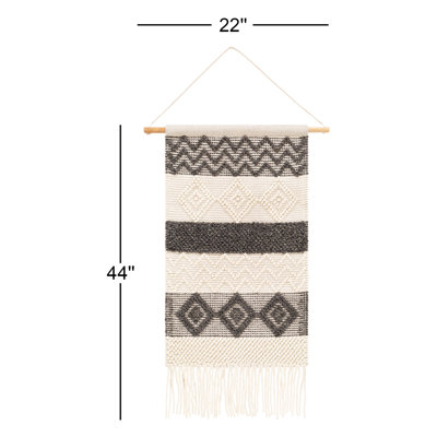 Tribeca Hand Woven Blended Fabric Wall Hanging