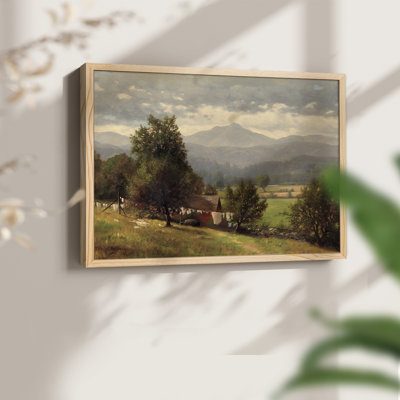 Paysages rétro-CCII - reproduction encadrée
