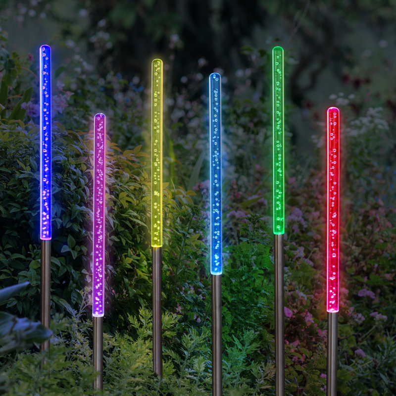 Ensemble de piquets de jardin, H 22,75 po x l 0,55 po x P 0,55 po, 6