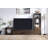 Geo 3-Drawer Rectangular TV Stand in Walnut