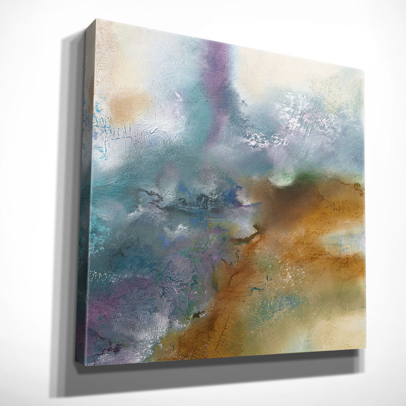 « moonstone i » par normal f. olson, reproduction d’art sur toile tendue, H 16 po x l 16 po x P 1,5 po