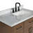 Tidworth 36'' Solid Wood Single Bathroom Vanity with 1.5'' Carrara Marble Top-1258220396-1258220397-1252761694