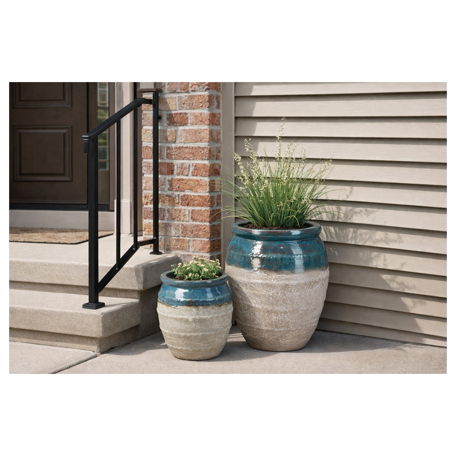 Magnus Water Jar Set Of 2 A,B , Azul/Graystone
