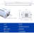 4' LED Shop Light 4FT LED Garage Light Linkable Hanging or Flush Mount
