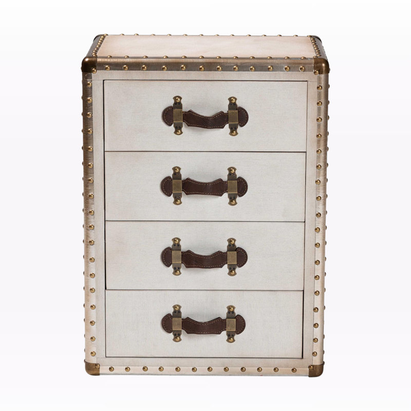 Table de bout Baxton Studio Jaelyn, Beige/brun
