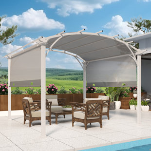 11,4 pi L 11,4 pi. Pergola en aluminium avec auvent