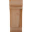 Attelle pour genou lisse l 5 5 po x P 6 po x H 14 po, cèdre rouge de l'Ouest-65118108-80750690-64721767