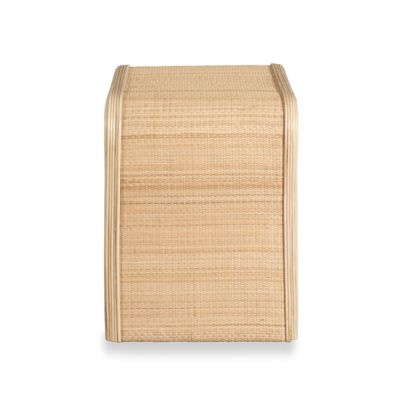 1 - Drawer Solid Wood Nightstand, Natural