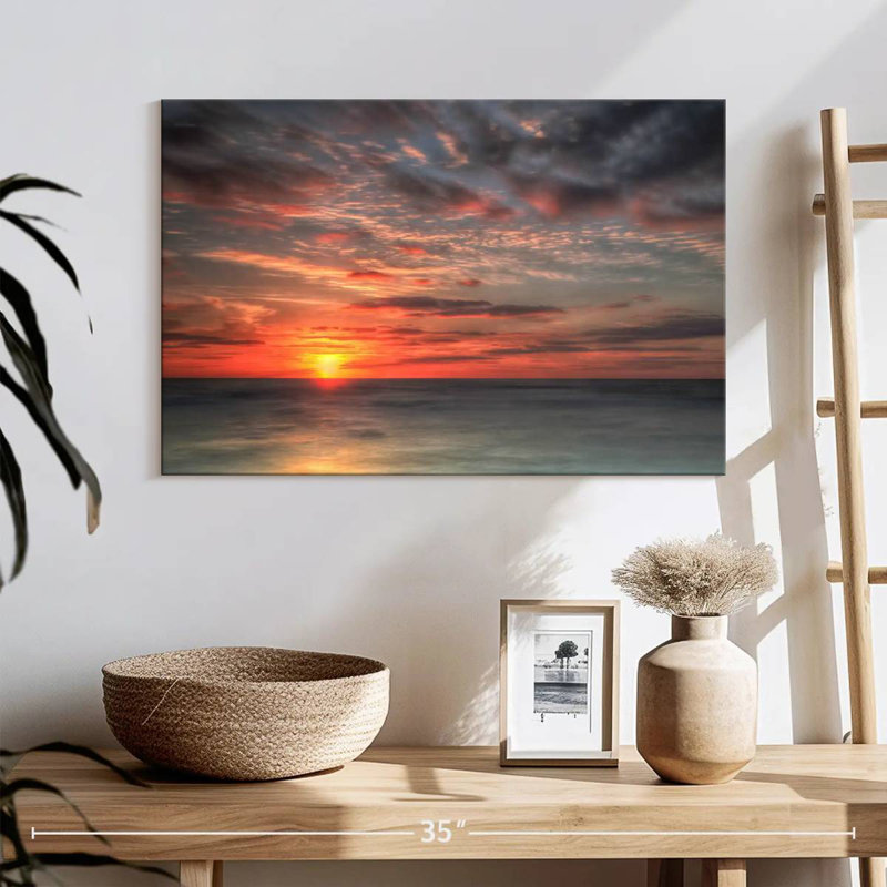 Alvord Atlantic Sunrise No. 9, 16" H x 24" W