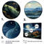 Masterpiece The Starry Day By Vincent I - Landscapes Canvas Wall Art-891707132-891707128
